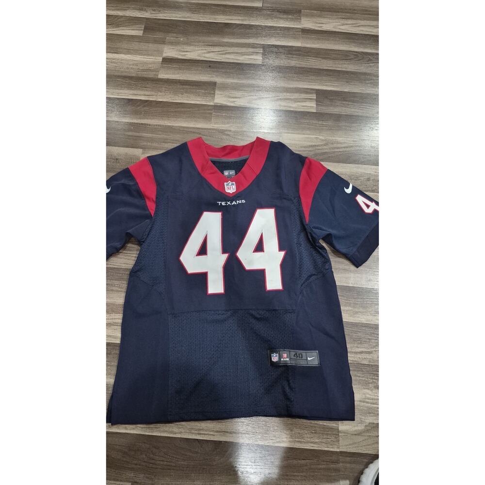 Nike Houston Texans Ben Tate #44 On Field Jersey Men's 40 Medium NFL Navy - Picture 2 of 13